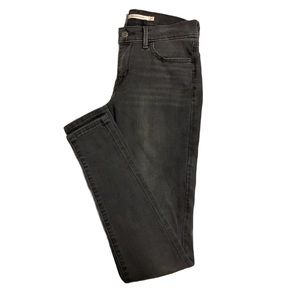 Levi Strauss grey/black super skinny jeans…